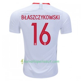 Jalkapallo Pelipaidat Puola Blaszczykowski 16 World Cup 2018 Kotipaita